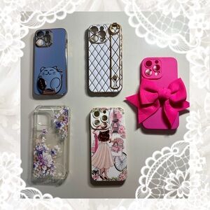 🎀iPhone 14 Pro Max Phone Case Set